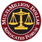 Multi-Million Dollar Advocates Forum badge